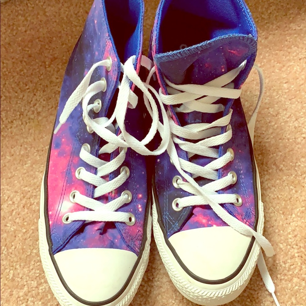 I united edition galaxy converse
